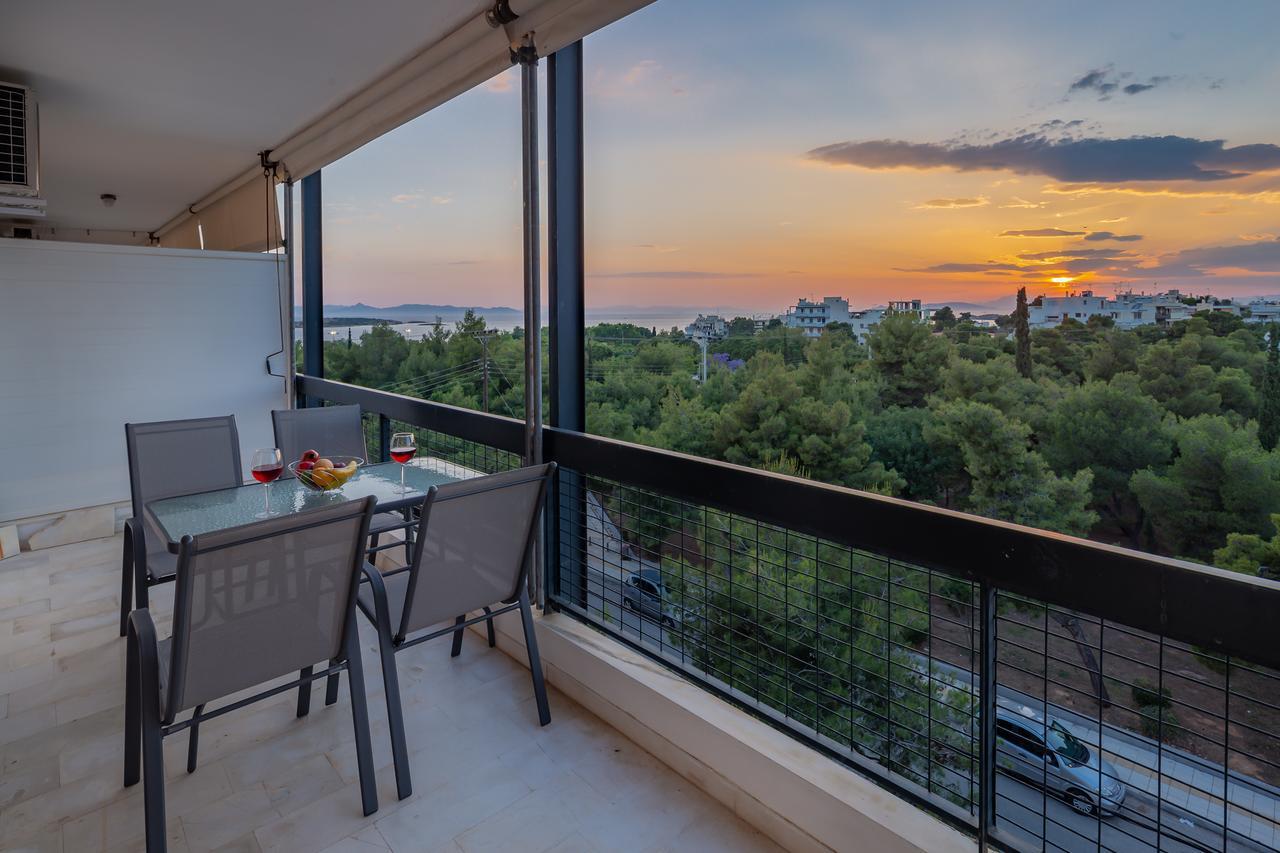Archer - Sea View Apartment Atena Exterior foto