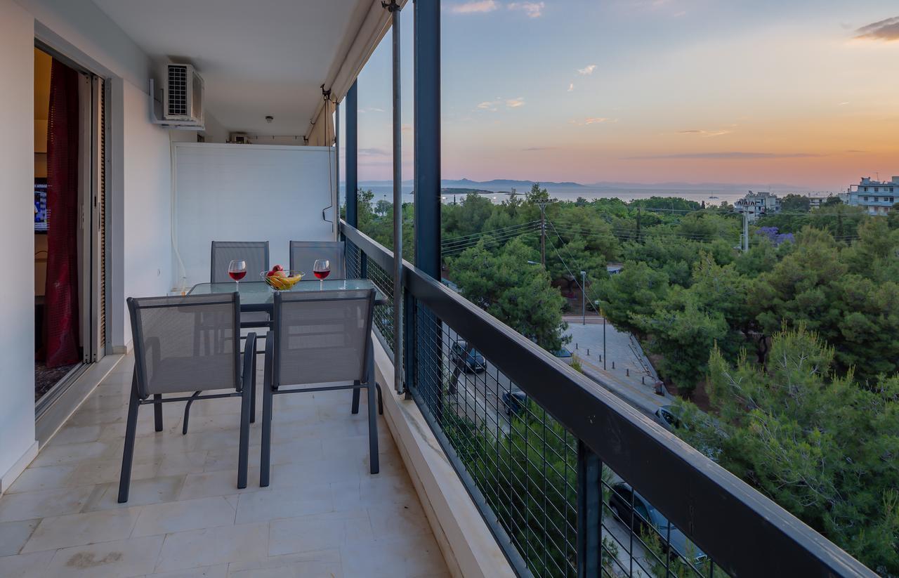 Archer - Sea View Apartment Atena Exterior foto